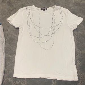 imoga brand Crystal detail t-shirt